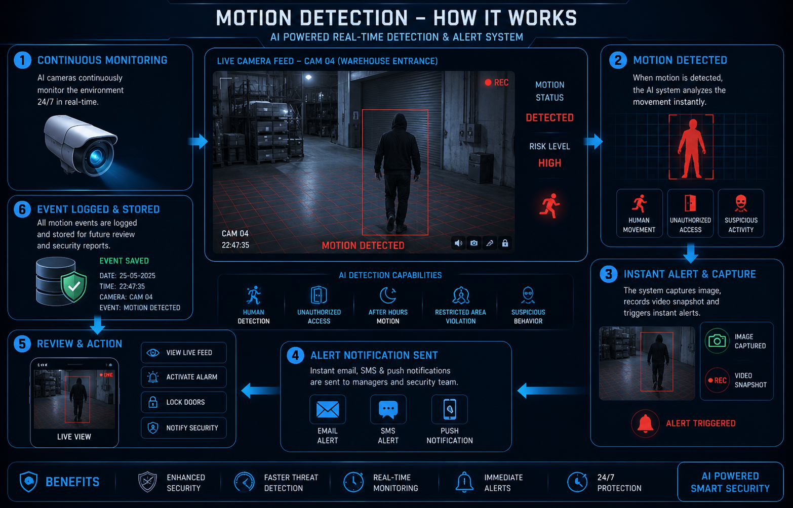 Zesrum Motion-Detection-Security System